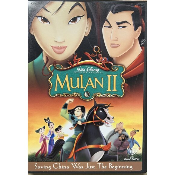 Mulan II (DVD, 2005) Disney Sequel Widescreen G Lucy Liu Animated Musical - Picture 3 of 6